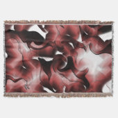 茶色い霧と彫りの悪い霧の混合物 スローブランケット (正面)