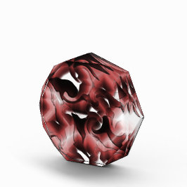 茶色い霧と彫りの悪い霧の混合物 フォトブロック