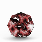 茶色い霧と彫りの悪い霧の混合物 フォトブロック (正面)