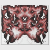 茶色い霧と彫りの悪い霧の混合物 ラッピングペーパー (フラット)