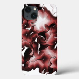 茶色い霧と彫りの悪い霧の混合物 iPhone 13ケース