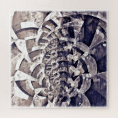 茶色がかった茶色 ジグソーパズル (横)