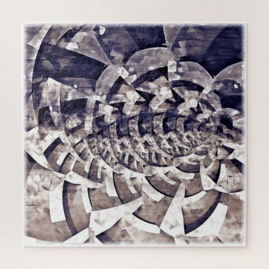 茶色がかった茶色 ジグソーパズル (縦)