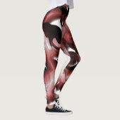 茶色がかった霧と不十分な彫刻の混合 レギンス (右)