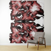 茶色がかった霧と低い彫刻の混ざった タペストリー (インサイチュ)