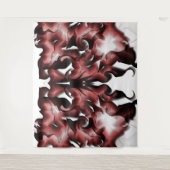 茶色がかった霧と低い彫刻の混ざった タペストリー (正面)