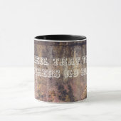 茶色さびた マグカップ (中央)