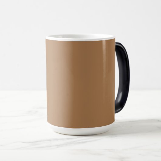 茶色でWebサイトデザインを強化素晴らし モーフィングマグカップ (正面右)