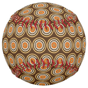 茶色とオレンジの斑点があり ソフトボール