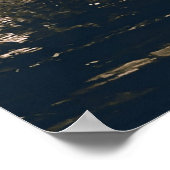 茶色とオレンジ色のパネル ポスター (角)