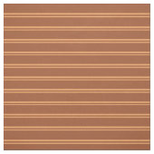 茶色とシエナ色の線のパターン ファブリック (見本)
