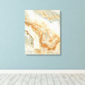 茶色とベージュの石のテクスチャ キャンバスプリント (インサイチュ (ウッドフロア))