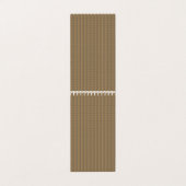 茶色とベージュの背ストライプの景 名刺 (外部フラット)