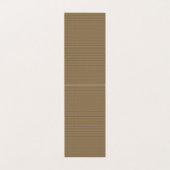 茶色とベージュの背ストライプの景 名刺 (内部フラット)