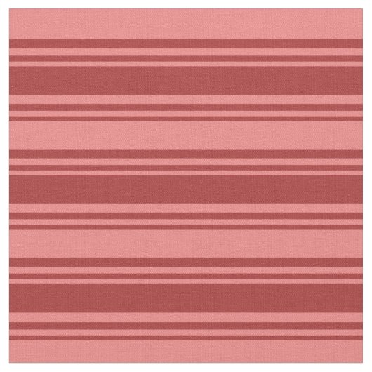 茶色と明るい珊瑚色の裏模様 ファブリック (クローズアップ)