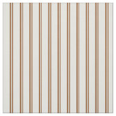 茶色と淡いシアンの線のパターン ファブリック (見本)