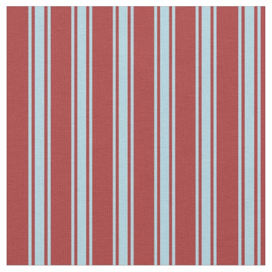 茶色と淡い青の裏地パターン ファブリック (クローズアップ)