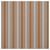 茶色と濃い灰色の色のストライプ ファブリック (見本)