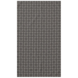 茶色と灰色の織り模様 テーブルクロス