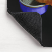 茶色と白のモルモット二頭。 マウスパッド (コーナー)