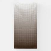 茶色と白の一連のストライプが 横断幕 (縦)