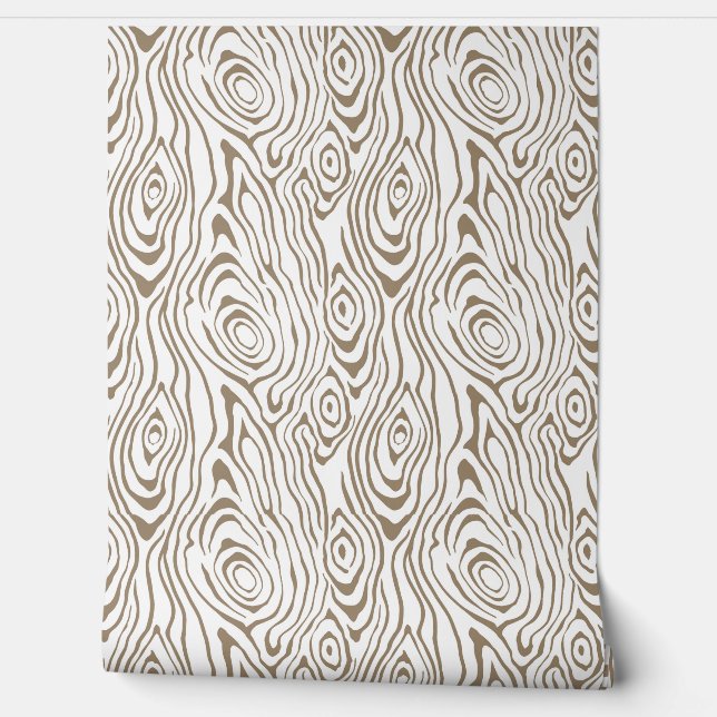 茶色と白の木の外観 壁紙 (ほどく)