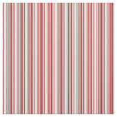 茶色と白の色の線パターン ファブリック (見本)