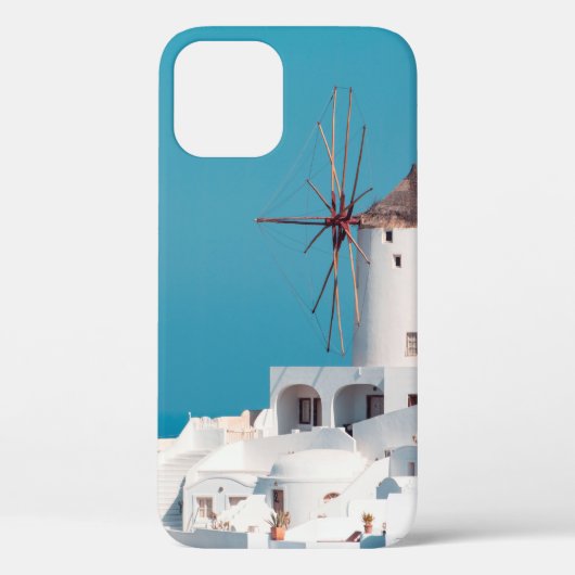 茶色と白の風車 Case-Mate iPhoneケース (裏面)