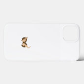 茶色と白の、大きな翼を持つ鳥 Case-Mate iPhoneケース (裏面 (横))