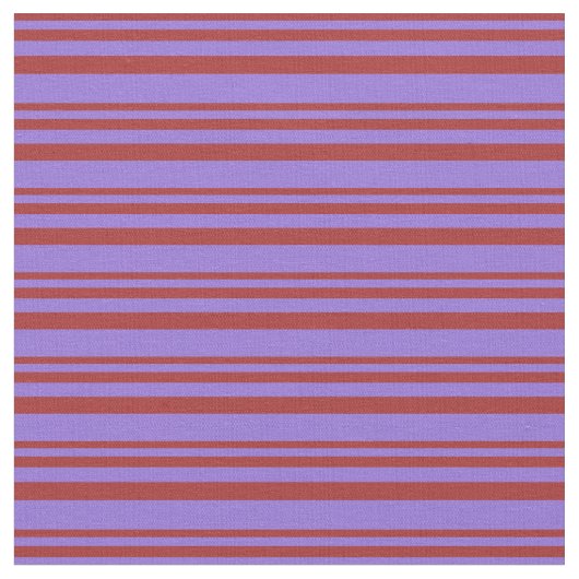茶色と紫の色ののパタストライプーン ファブリック (クローズアップ)