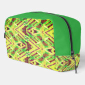 茶色と緑のパターン ドップキット (右コーナー)