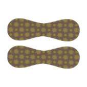 茶色と緑の星と円 野球ボール (パネル)