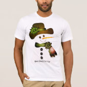 茶色と緑 Tシャツ (正面)