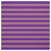 茶色と藍色の裏地模様 ファブリック (見本)