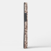 茶色と褐色のヘビの皮のケースメイトiPhoneケース Case-Mate iPhoneケース (裏面 / 右)