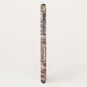 茶色と褐色のヘビの皮 Case-Mate iPhoneケース (裏面/左)