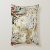 茶色と赤の壁紙 アクセントクッション (正面(垂直))