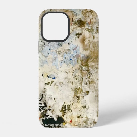 茶色と赤の壁紙 iPhoneケース (裏面)