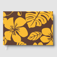 茶色と金ゴールドのピンクビキニ模様