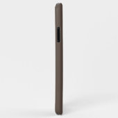 茶色と黄色の引用文文字デザイン小 Case-Mate iPhoneケース (裏面/右)