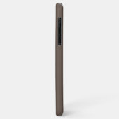 茶色と黄色の引用文文字デザイン小 Case-Mate iPhoneケース (裏面/左)