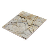 茶色と黒のテクスチャ加工が可能な石 タイル (側面)