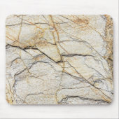 茶色と黒のテクスチャ加工が可能な石 マウスパッド (正面)