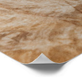 茶色と黒の木面 ポスター (角)