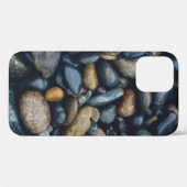 茶色と黒の石 Case-Mate iPhoneケース (裏面 (横))