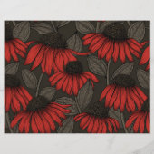 茶色に赤い円錐花序 (裏面)