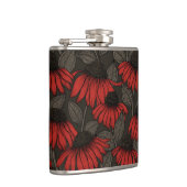 茶色に赤い円錐花序 フラスク (右)