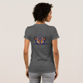 茶色のねずみ Tシャツ (裏面フル)