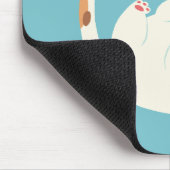 茶色のぶち猫 マウスパッド (コーナー)