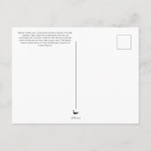 茶色のアノール葉書 ポストカード (裏面)